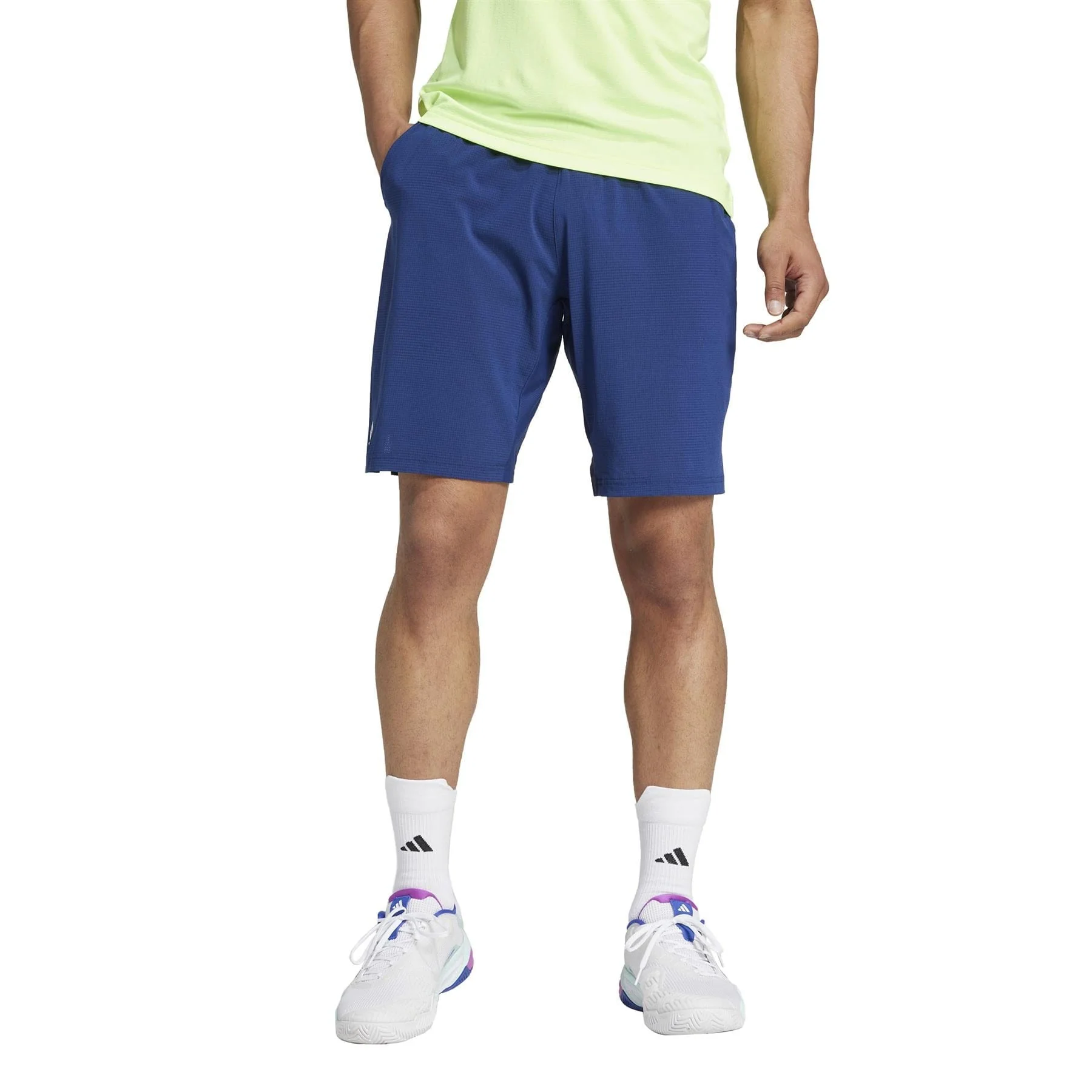 ADIDAS Ergo Mens Padel Shorts - Navy - Image 4