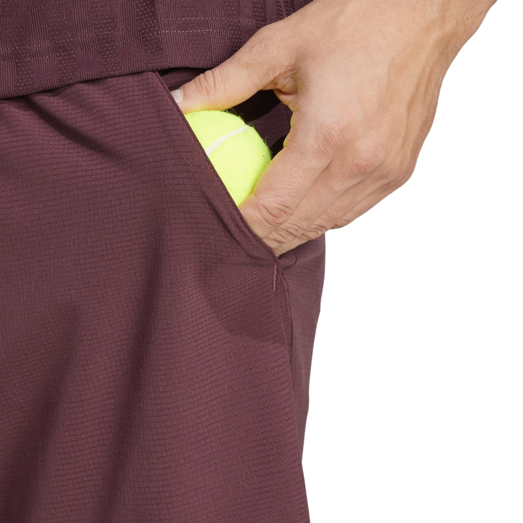 ADIDAS Ergo Mens Padel Shorts - Ruby - Image 7
