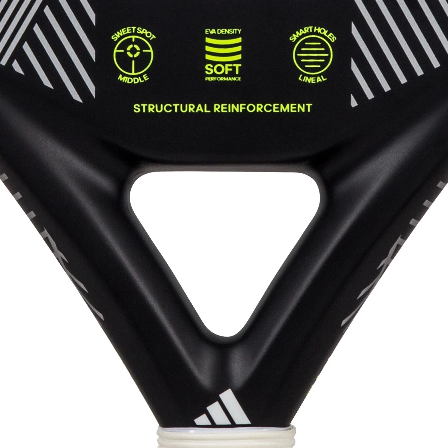 ADIDAS Match 3.3 Black / Lime Padel Racket - Image 4