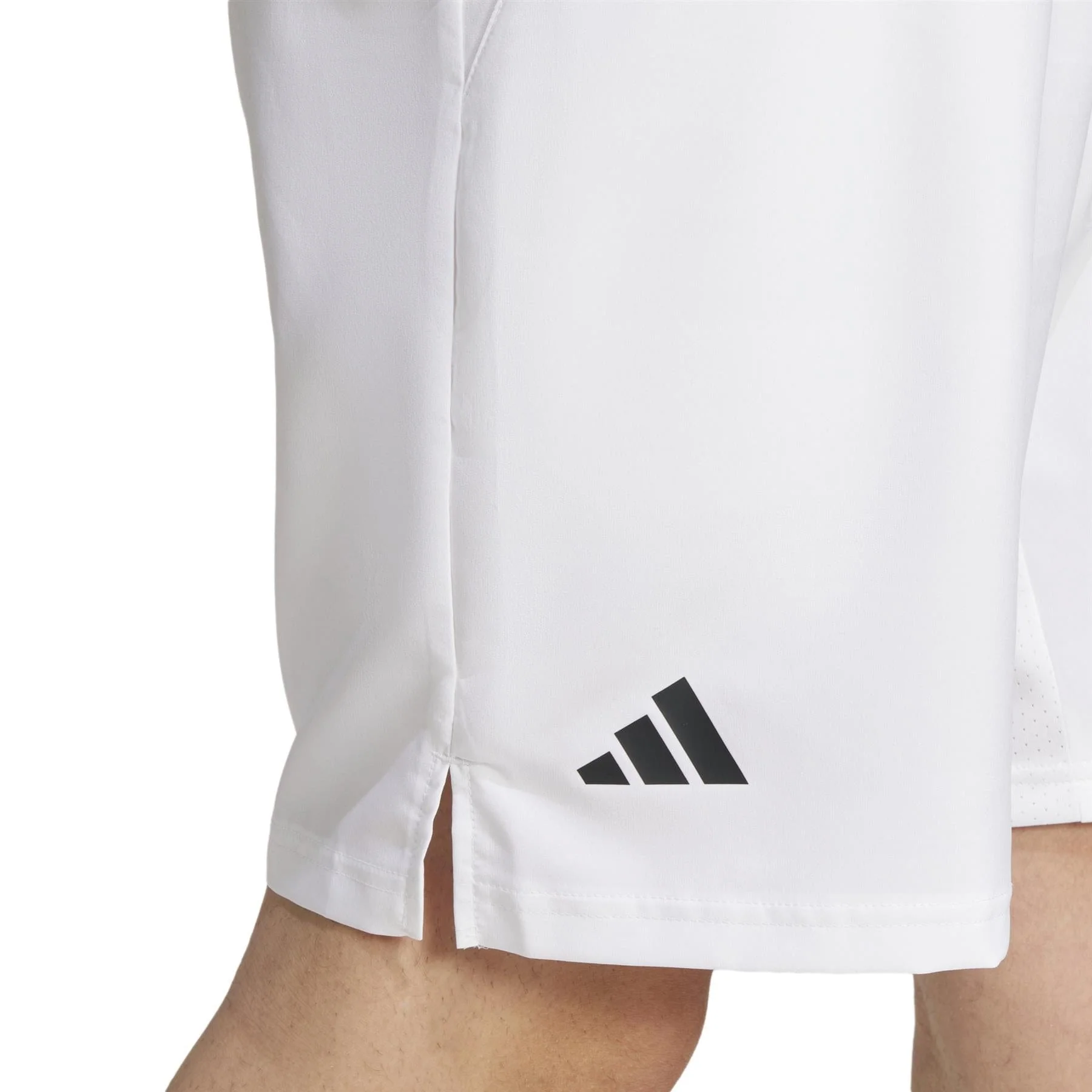 ADIDAS Mens 3 Stripe Padel Shorts - White - Image 8
