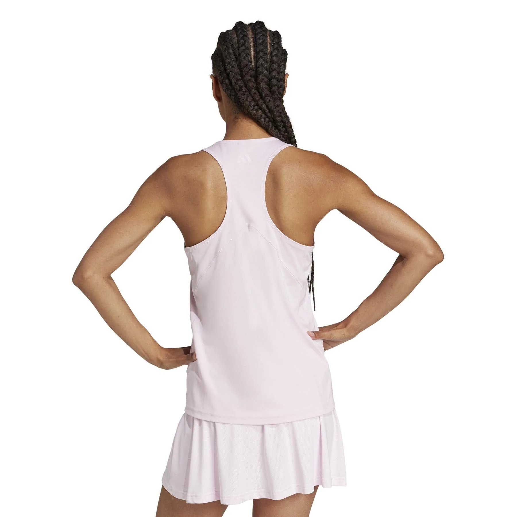ADIDAS Womens Club Padel Tank Top - Pink - Image 4