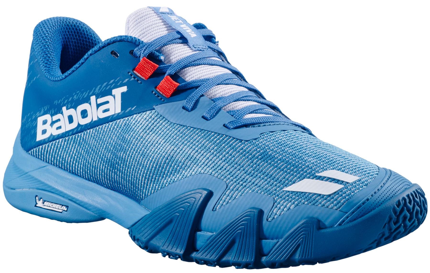 Babolat Jet Viva Mens Padel Shoes - Blue Moon / Seaport - Image 5