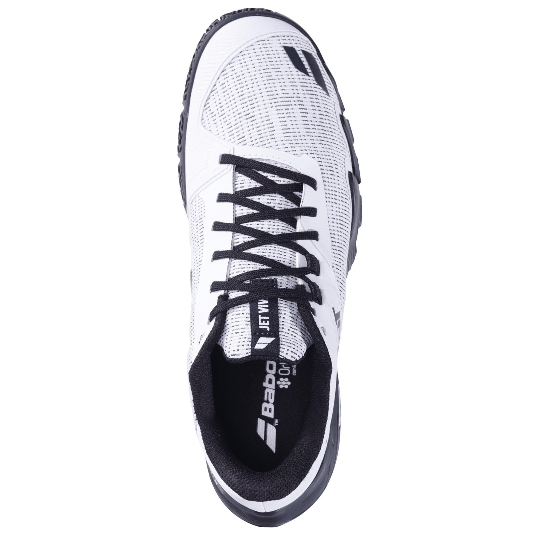 Babolat Jet Viva Mens Padel Shoes - White / Black - Image 5