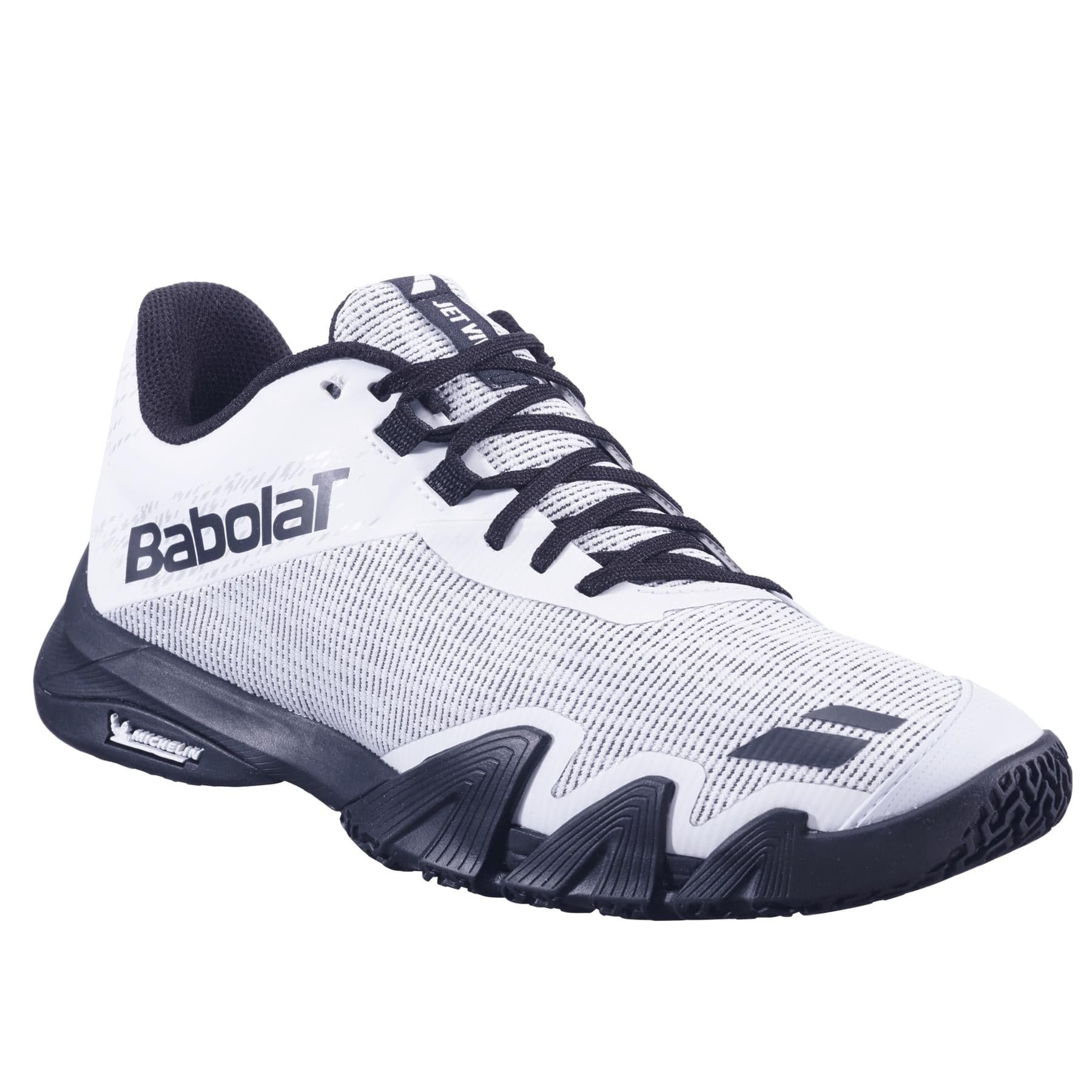 Babolat Jet Viva Mens Padel Shoes - White / Black - Image 6