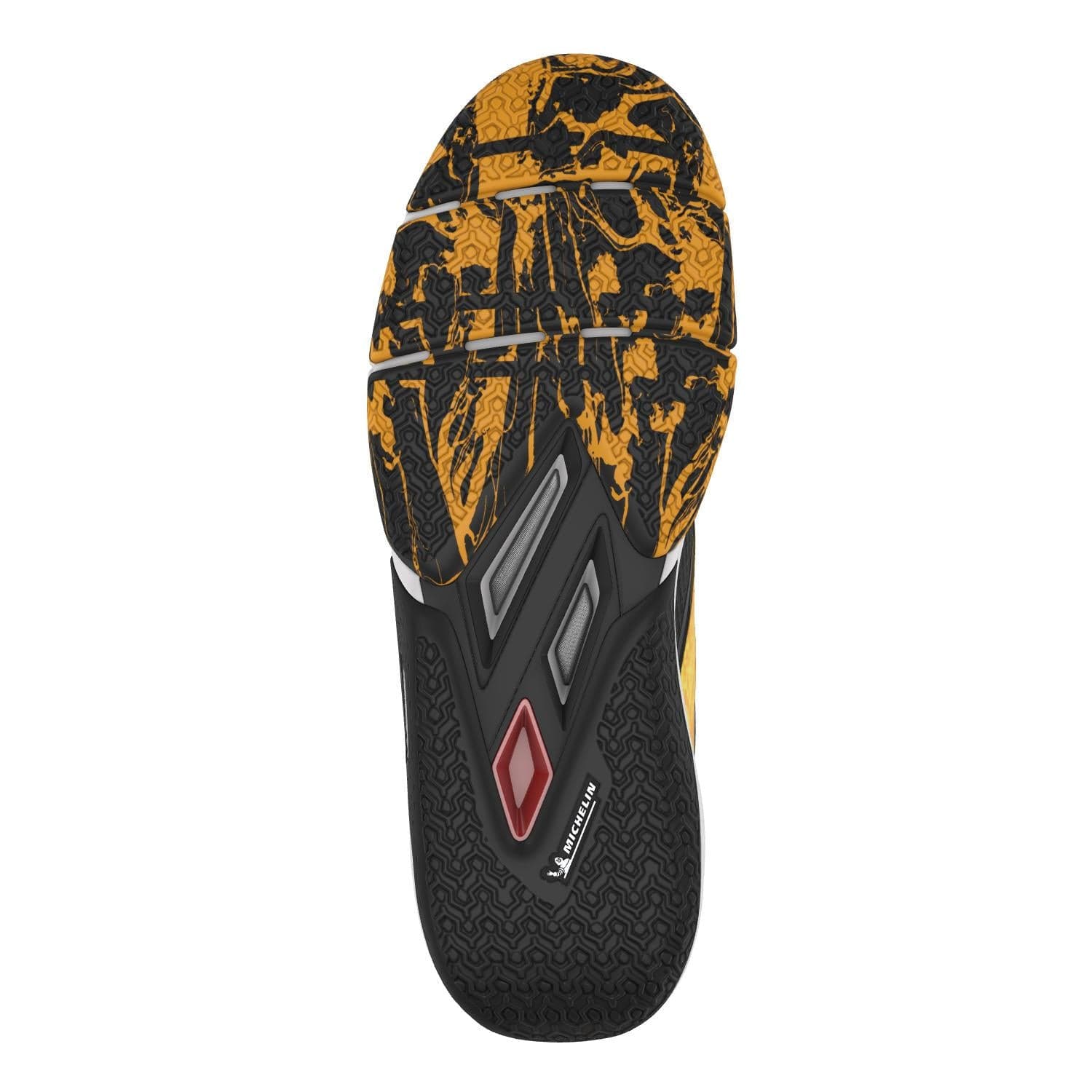 Babolat Movea 2 Mens Padel Shoes - Black / Saffron - Image 3