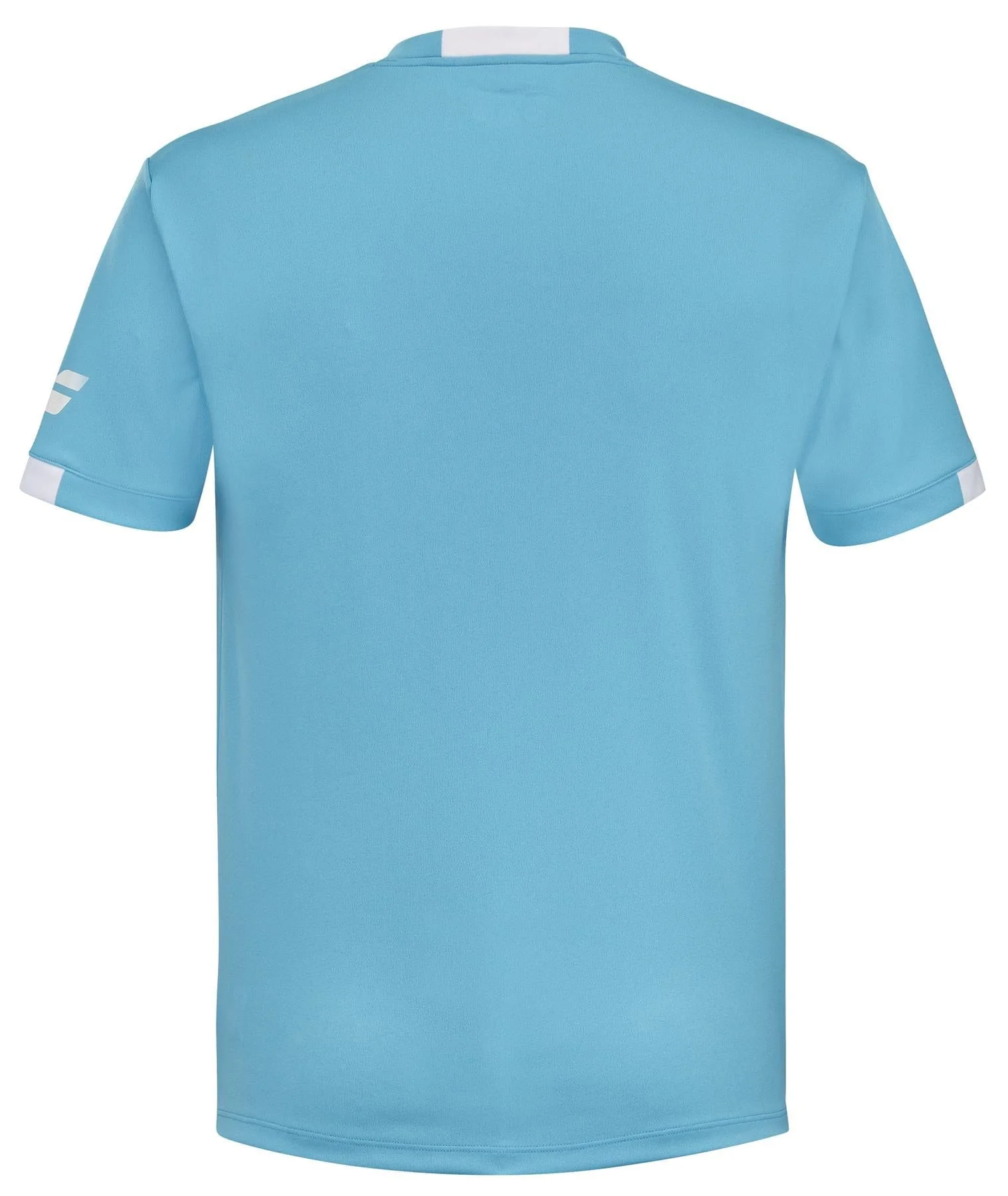 Babolat Play Mens Crew Neck Padel T-Shirt - Cyan Blue - Image 3