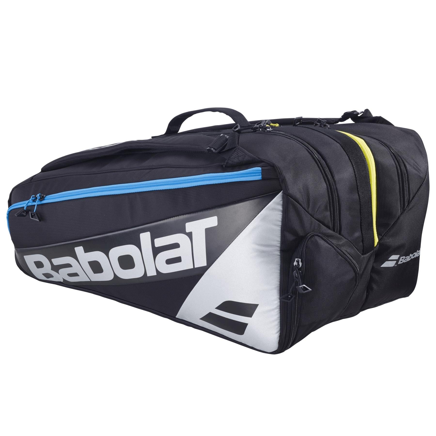 Babolat RH Pro 4 Racket Padel Bag - Black / Silver - Image 3