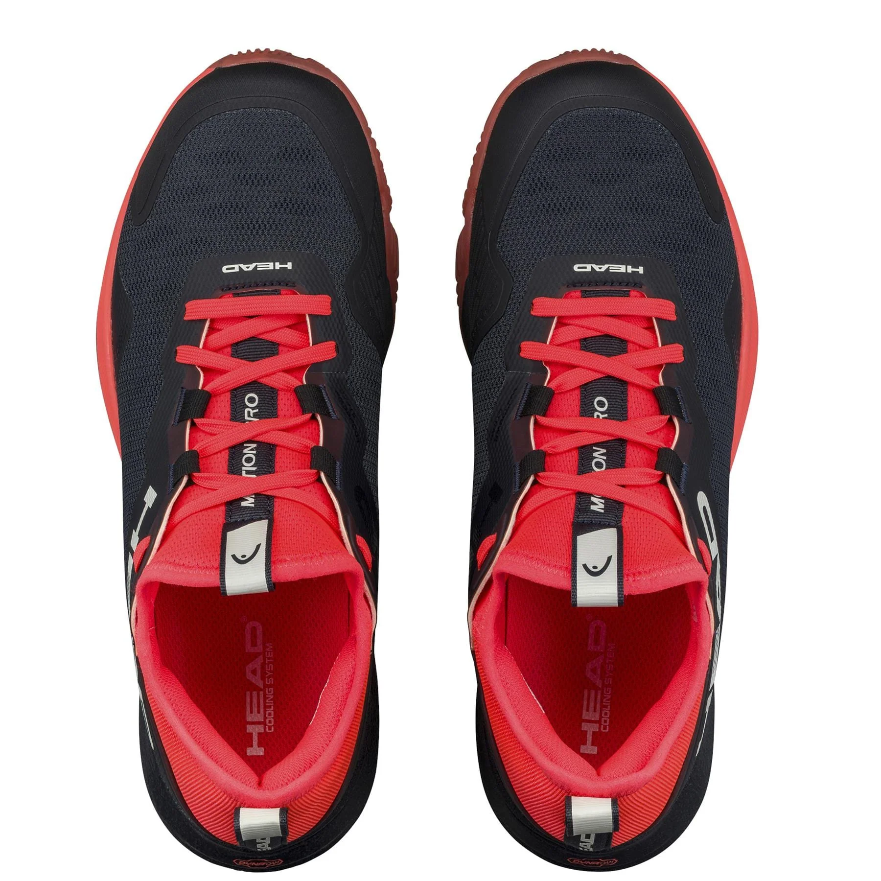 HEAD Motion Pro Mens Padel Shoes - Blueberry / Fiery Coral - Image 5