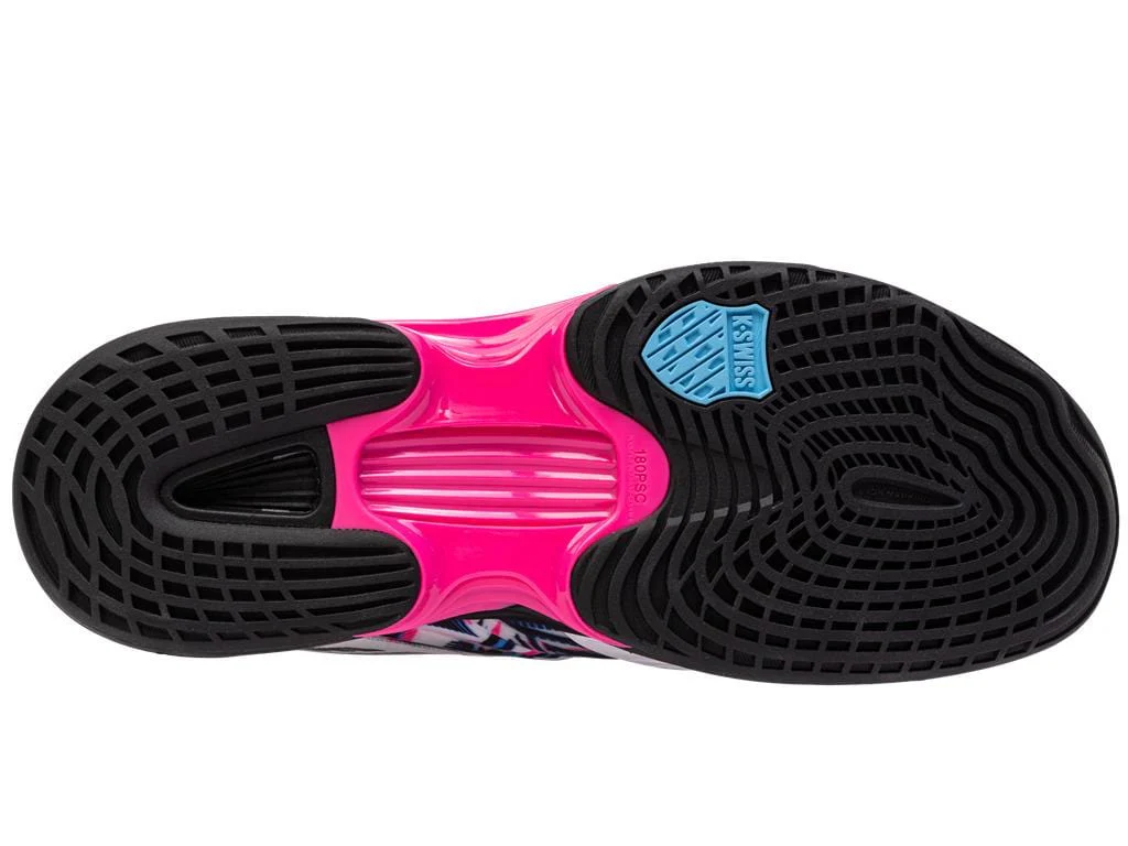 K-Swiss Speedtrac Padel Shoes - White / Black / Neon Pink - Image 7