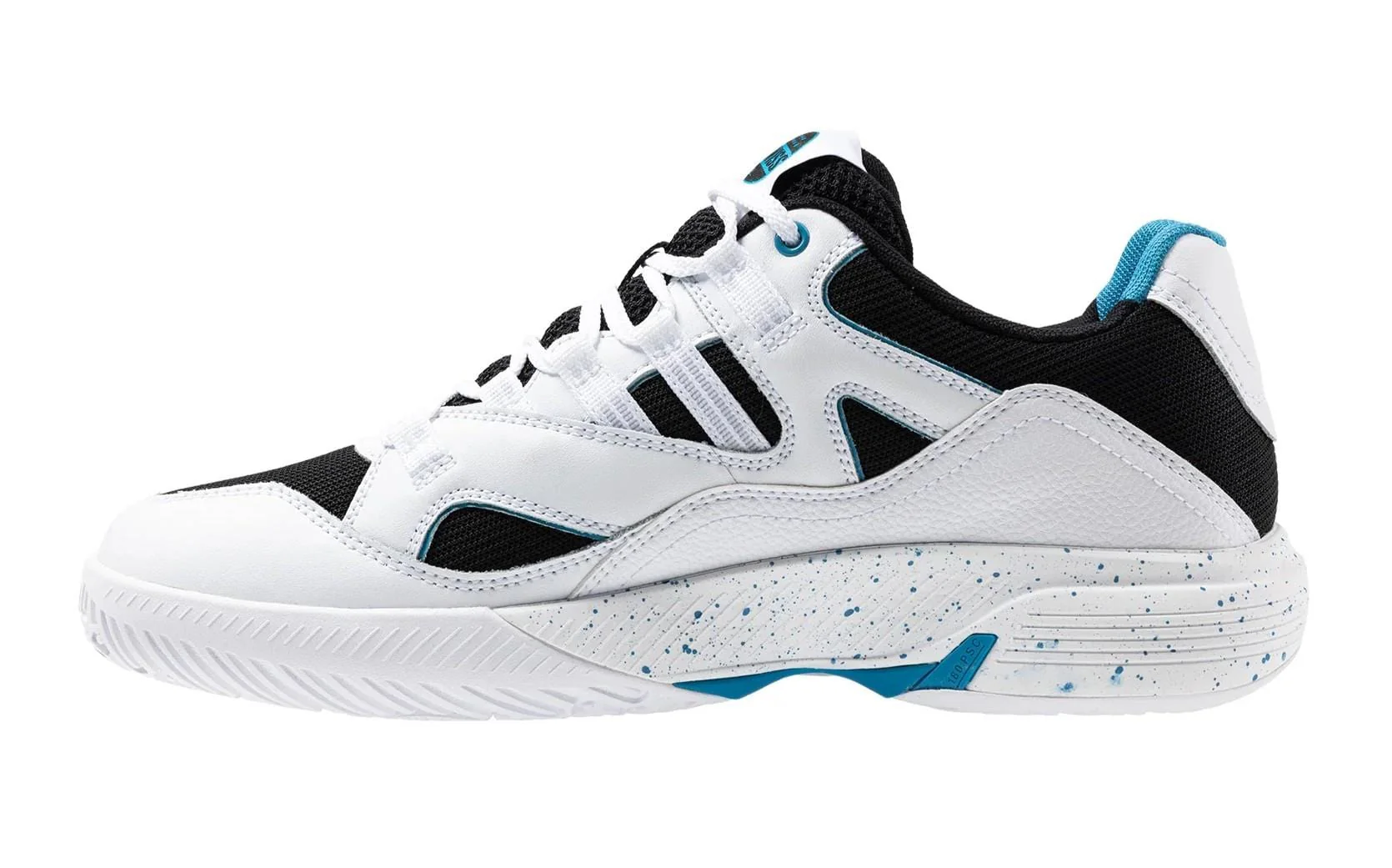 K-Swiss Tura Team Mens Padel Shoes - White / Black / Blue Moon - Image 4