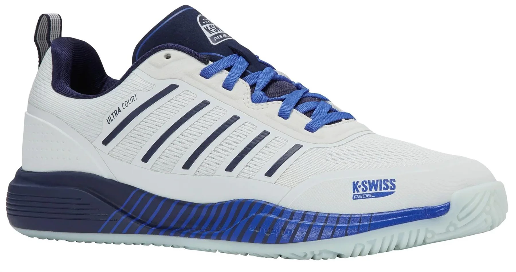 K-Swiss Ultra Court Mens Padel Shoes - Bit Of Blue / Naval Academy / Dazzling Blue - Image 3