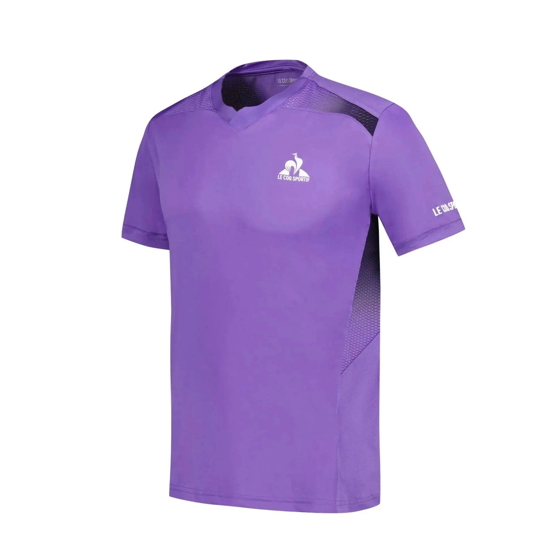 Le Coq Sportif Pro Mens Padel T-Shirt - Chive Blossom - Image 3