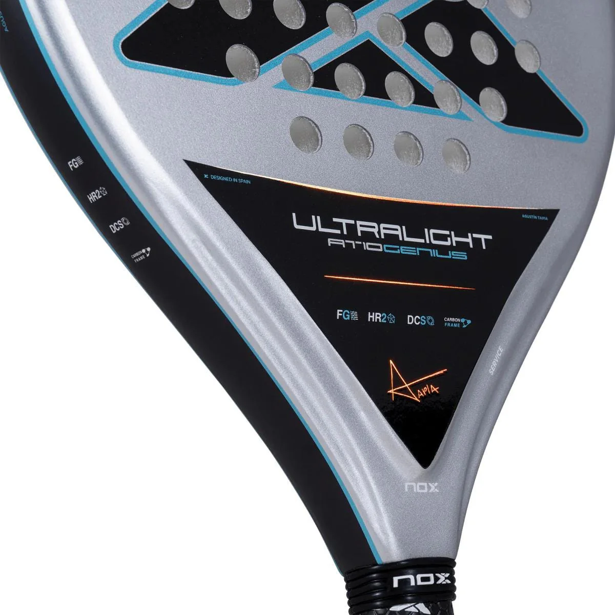 NOX AT10 Genius Ultralight By Augustin Tapia 2025 Padel Racket - Image 5