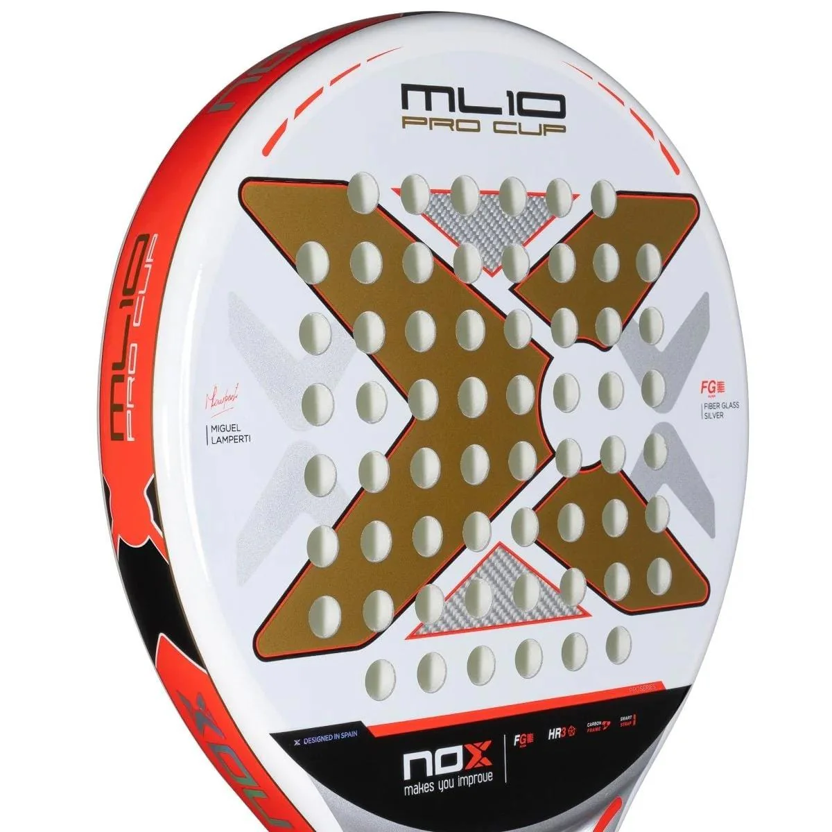 NOX ML10 Pro Cup Coorp By Miguel Lamperti 2025 Padel Racket - Image 6