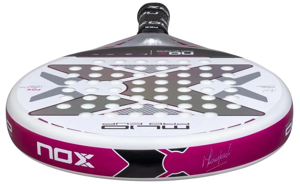 NOX ML10 Pro Cup Silver By Miguel Lamperti 2025 Padel Racket - Image 3