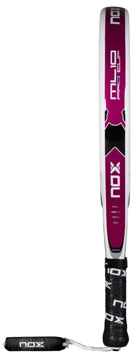 NOX ML10 Pro Cup Silver By Miguel Lamperti 2025 Padel Racket - Image 4