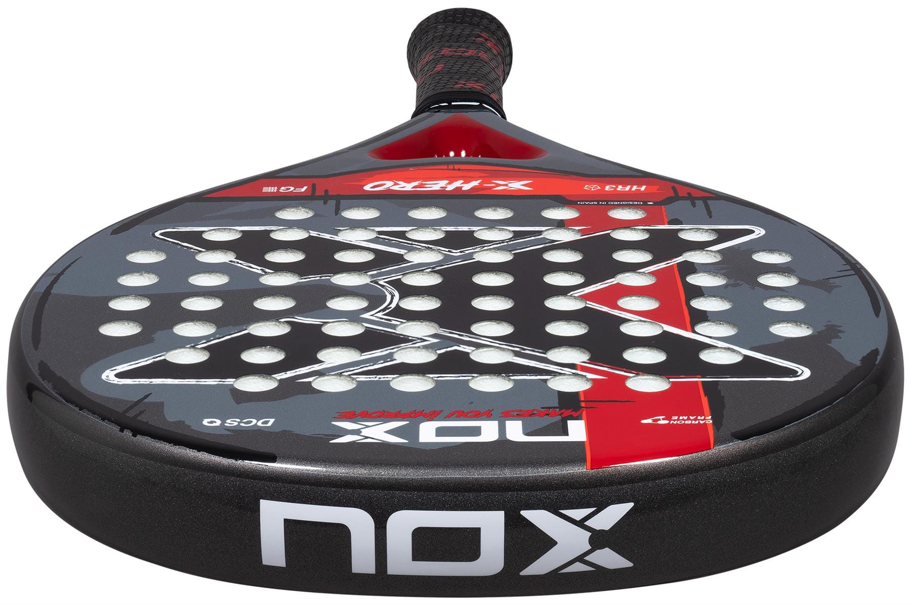 NOX X-Hero Red Padel Racket - Image 4