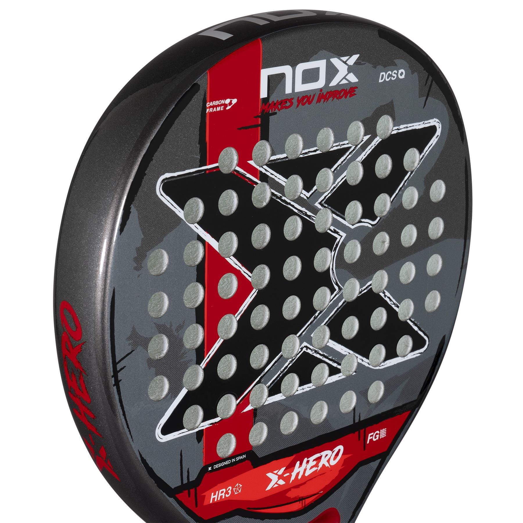 NOX X-Hero Red Padel Racket - Image 5