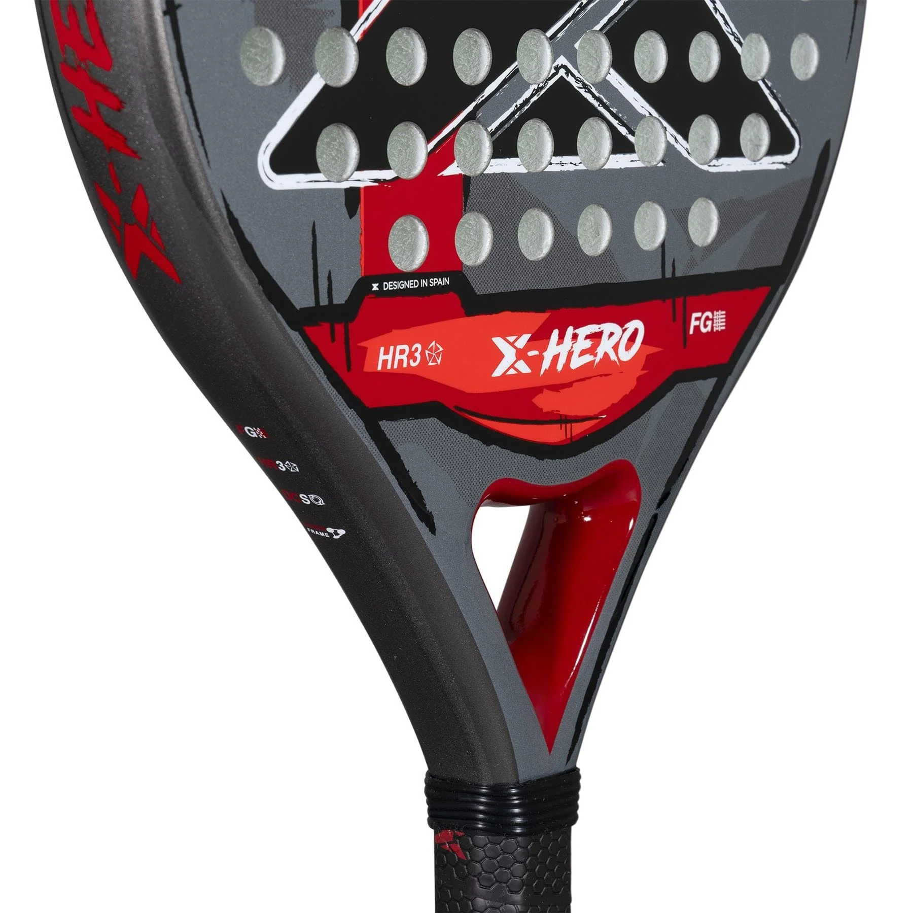 NOX X-Hero Red Padel Racket - Image 6
