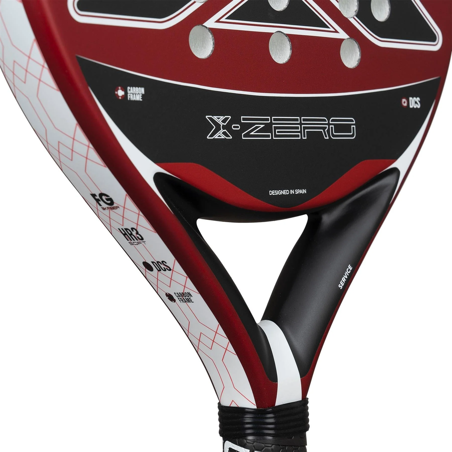 NOX X-Zero Red Padel Racket - Image 3